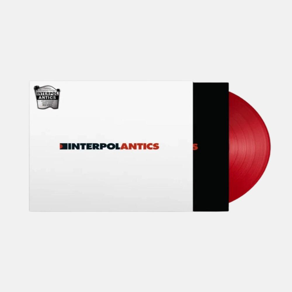 Interpol Antics 20th Red LP