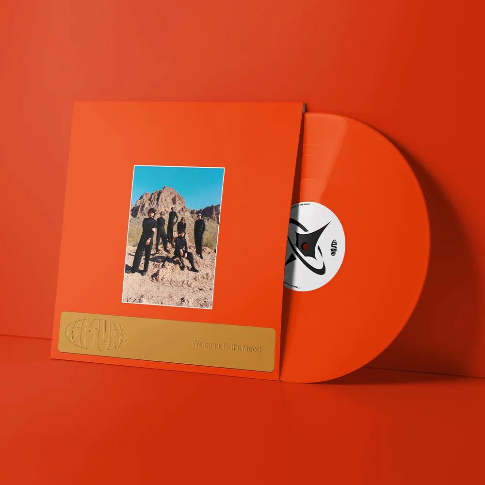 Leisure - Welcome to the mood (Limited Orange Coloured Vinyl)