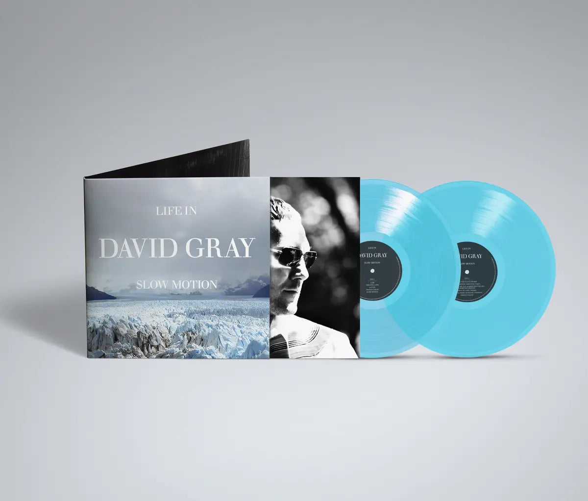 David Gray - LIFE IN SLOW MOTION (20TH ANNIVERSARY EDITION - GLACIAL BLUE VINYL) 2LP