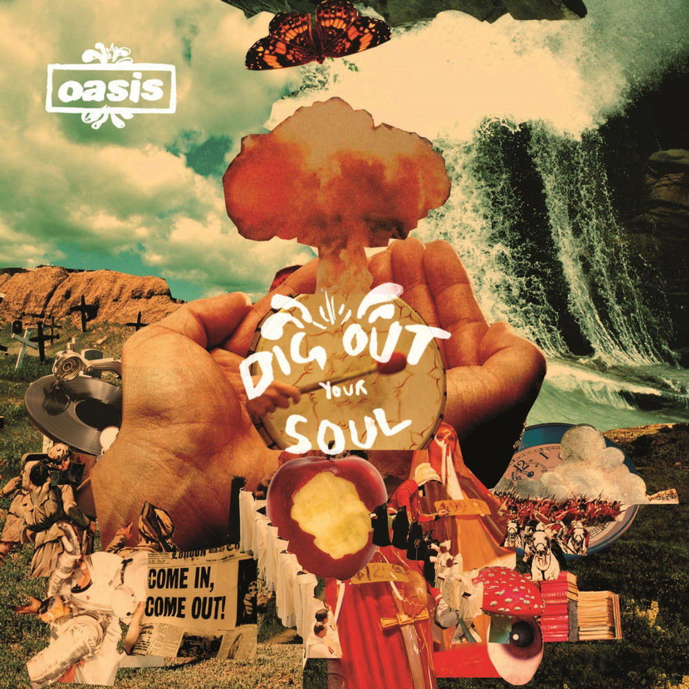 Oasis Dig Out Your Soul 2LP 180g double vinyl with cover art and Big Brother Recordings label