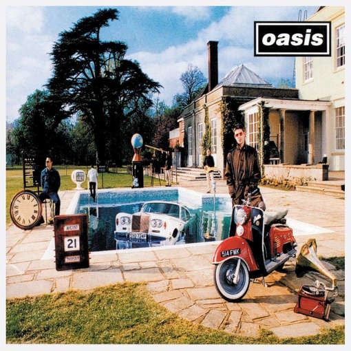 Be Here Now album sleeve by Oasis 2LP remastered double heavyweight vinyl with download code