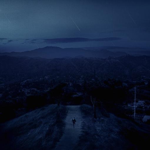 Finneas Blood Harmony opaque dark blue vinyl LP in gatefold sleeve with download card