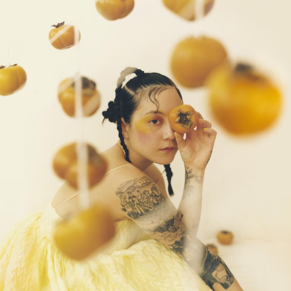 Japanese Breakfast Jubilee 12-inch vinyl LP jacket showing artist name album title and visible tracklist including Paprika Be Sweet