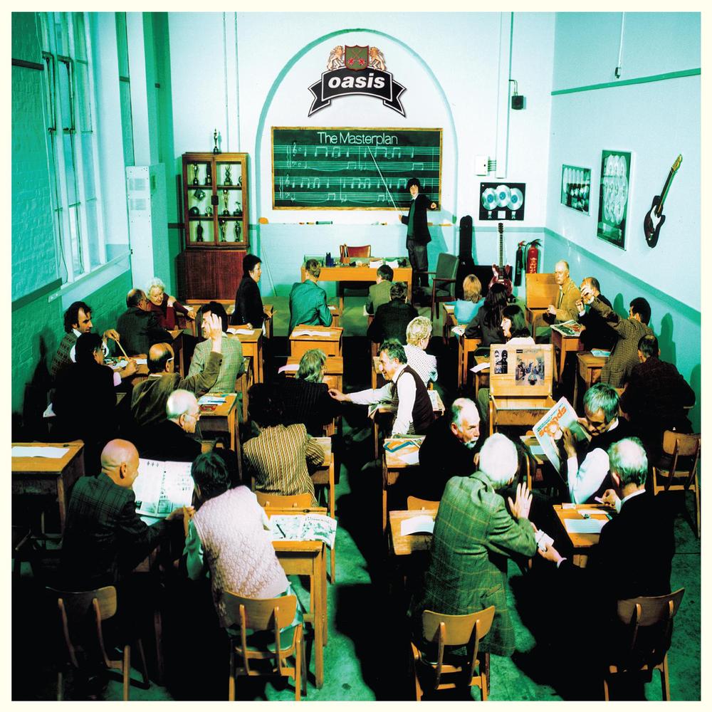 Oasis The Masterplan 25th Anniversary Remastered 2LP set on 180g black vinyl with anniversary sleeve