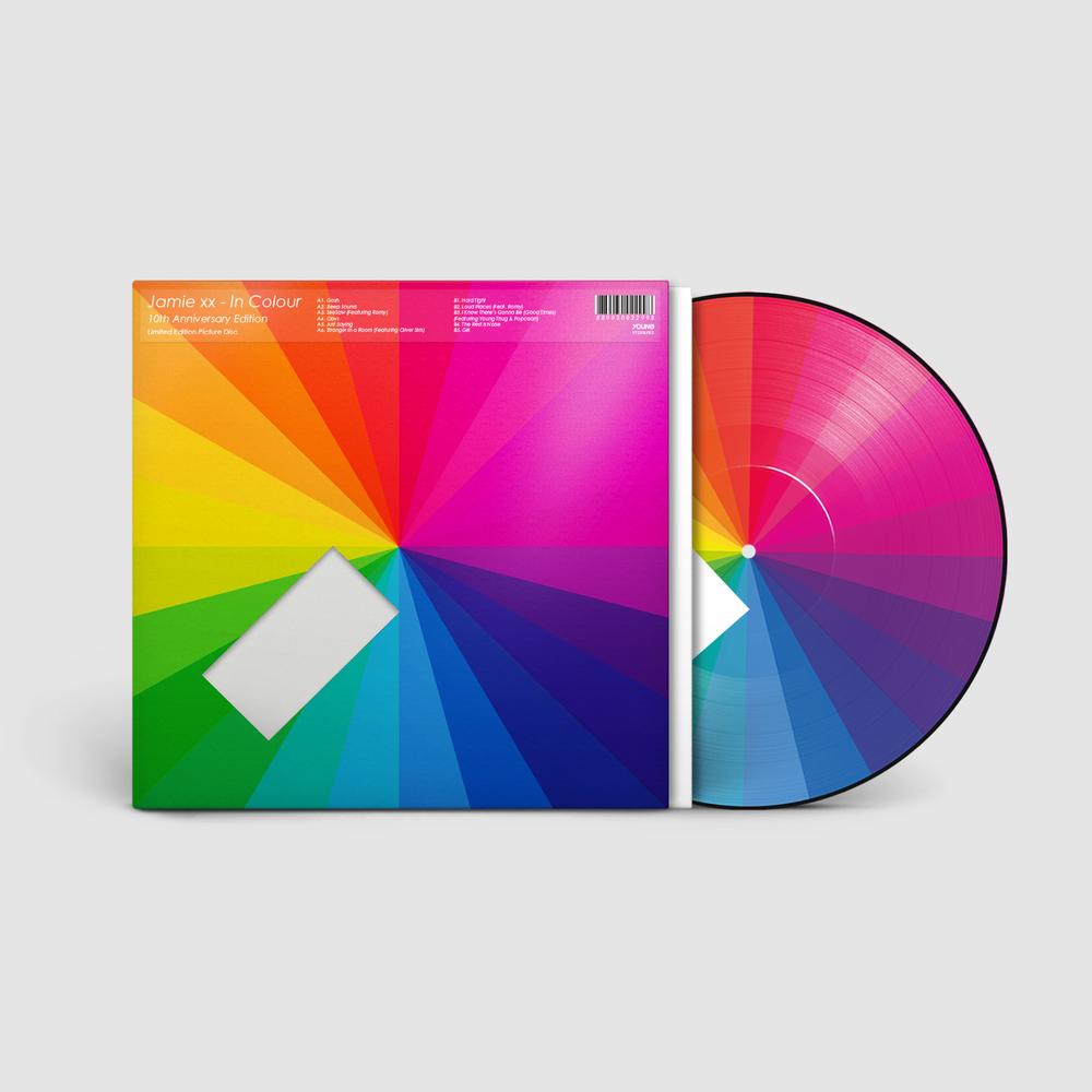 Jamie XX In Colour 10th Anniversary picture disc LP with full color disc artwork and album sleeve