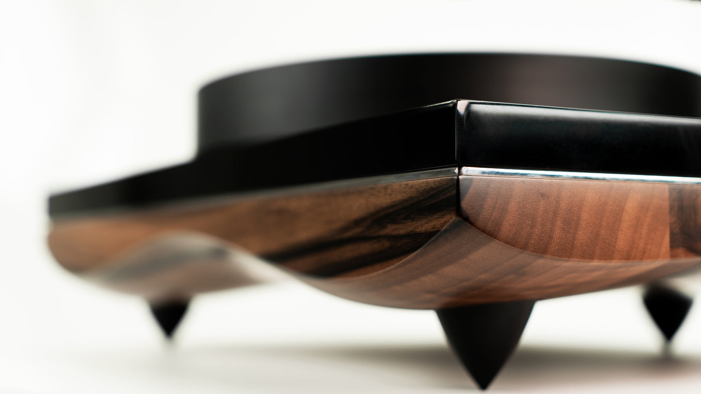 Mediterraneo Walnut Turntable