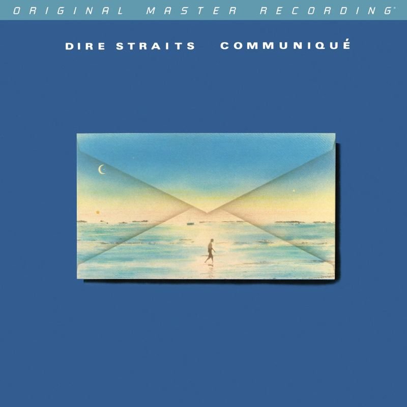 MoFi Dire Straits Communique numbered 180g 45RPM 2LP gatefold sleeve with album cover and two black vinyl discs