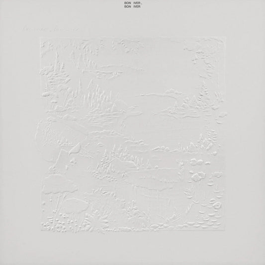 Bon Iver 10th Anniversary CD jewel case with album title and 10th Anniversary Edition label